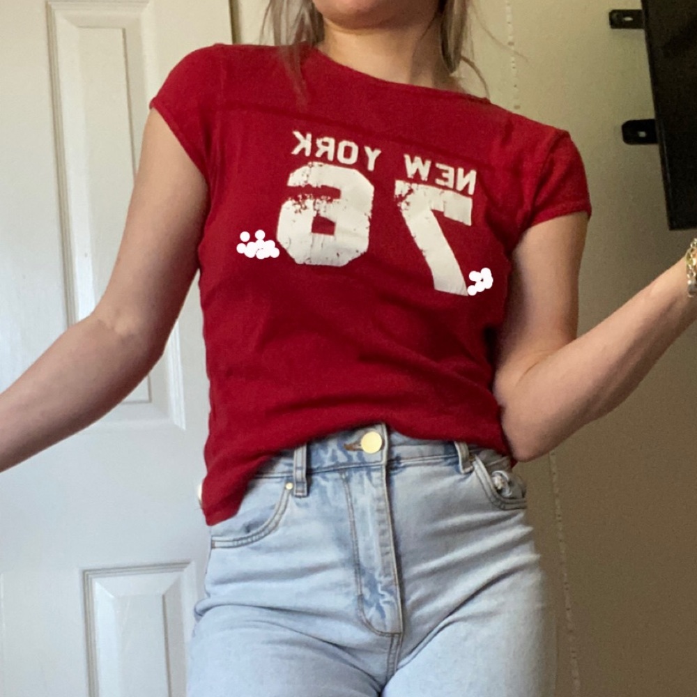 Red shirt